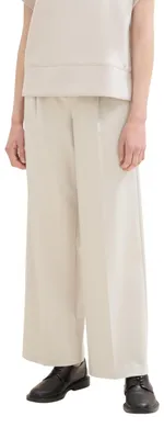 Produktbild von TOM TAILOR Damen Lea Straight Fit Hose,12365 - Dusty Beige, 38/32