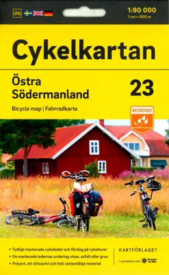 Produktbild von Cykelkartan Blad 23 Östra Södermanland 1:90000
