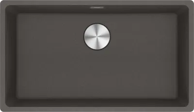 Produktbild von Franke Maris MRG 210-72 Einbauspüle Schiefergrau Fragranite, Unterschrank ab 80 cm, Handbetätigung - INKL.