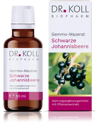 Zdjęcie produktu dla Dr. Koll, krople z wyciągu z czarnej porzeczki, 50 ml