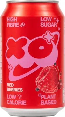 Produktbild von XO SODA Red Berries Soda 12x330ml Tray