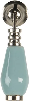 Produktbild von Clayre & Eef Türknauf 2x6 cm Blau Keramik