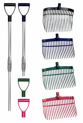 Obrázok produktu pre Vidly na hnoj plastové s alu. Teleskopická násada v krabici
