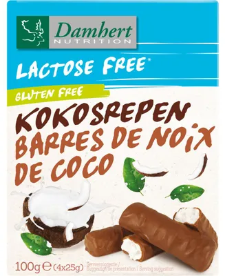 Produktbild von Damhert Kokosrepen Lactosevrij (100 gr)