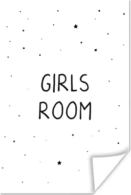 Produktbild von MuchoWow® Poster Zitate - Mädchenzimmer - Mädchen - Kind - Sprichwörter 120x180 cm - Kunstposter
