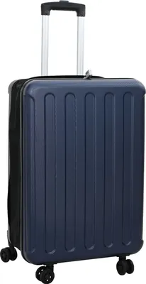 Produktbild von Möbel faltbarer Hartschalenkoffer 24'' Dunkelblau 43x27x66 cm ABS - Trolleys 42006243