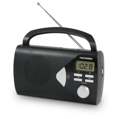 Produktbild von Metronic Portable Radio black