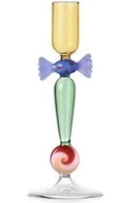 Produktbild von Blauer Nussknacker-Bonbon-Kerzenständer