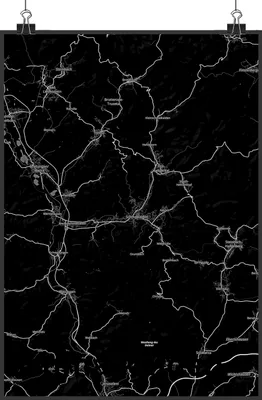Produktbild von Mr. & Mrs. Panda Bild Schmalkalden DIN A4 - Geschenk, drucke, Wandbild, Kunstdruck, Stadt Dorf Karte Landkarte Map Stadtplan, wanddeko, Plakat