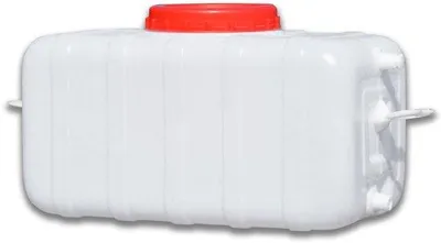 Produktbild von Unyqoos® 50 L Wassertank, robuster Wassertank aus lebensmittelechtem Kunststoff mit Zapfhahn & Tragegriff – stapelbar, ideal für Camping & Outdoor