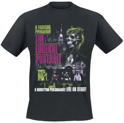 Produktbild von The Funeral Portrait T-Shirt Herren 1000 Corpses schwarz 4XL