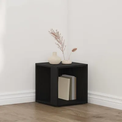 Produktbild von "2026 Moderne"Eckregal/Sideboard(1 pc) klassische -e Schwarz Eichen-Optik 33x33x34,5cm Holzwerkstoff - Kommoden DEMöbel677014