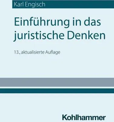 Obrázek produktu pro Einführung in das juristische Denken