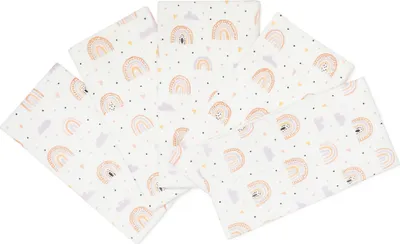 Obrázok produktu pre Plienka z látky 70 x 70 cm Rainbow (balenie po 5 ks)