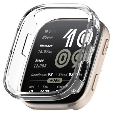 Obrázek produktu pro Pro Amazfit Bip 6 Design Plastové ochranné pouzdro pro chytré hodinky Transparentní