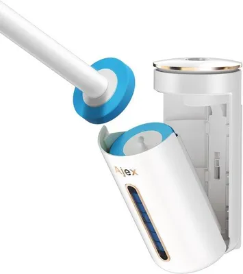 Immagine prodotto di Scopino per WC con testine sostituibili e pastiglie profumate TL03
