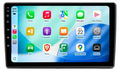 Immagine prodotto di Autoradio Android da 9 pollici con 64 GB per Fiat Ducato, Citroën Jumper e Peugeot Boxer (2007-2025) Camper/furgoni con CarPlay, navigatore Android Auto e Bluetooth