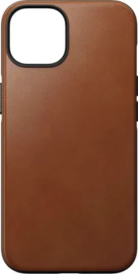 Immagine prodotto di Nomad Custodia moderna in pelle per iPhone 14 English Tan