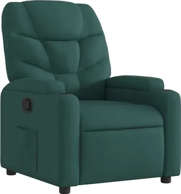 Immagine prodotto di vidaXL Recliner in tessuto verde scuro