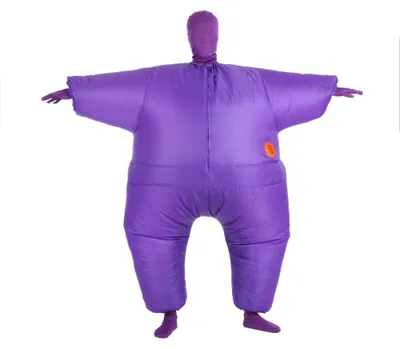 Image de Decdeal : costume gonflable rigolo couvrant tout le corps, taille adulte, fonctionnant avec un ventilateur, à gonfler, pour Halloween, le sport, les fêtes, une combinaison ample