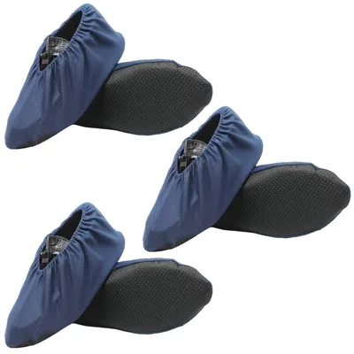 3 Paar waschbare Überschuhe, Anti-Rutsch, wiederverwendbar