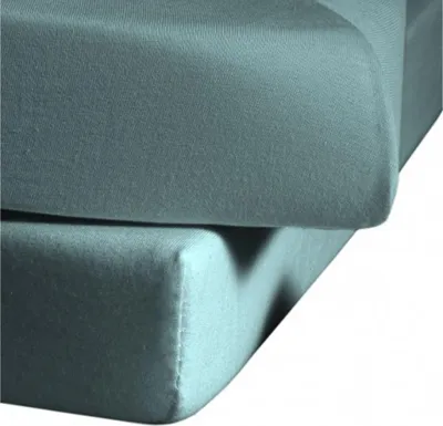 Produktbild von Fleuresse Mako-Jersey-Spannlaken Jenny C Farbe aqua 6078