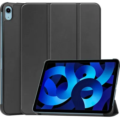 Produktbild von Mobigear Dreifach-Faltetui für iPad 10 (2022) – Klapphülle – Schwarz