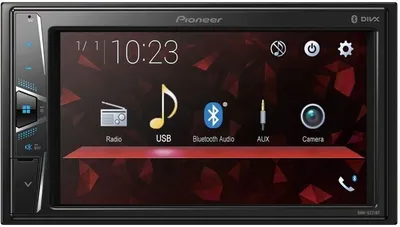 Produktbild von Pioneer DMH-G221BT - 6,2-Zoll-Clear Type-Multi-Touchscreen-Tuner mit Bluetooth, USB, Aux-In und Fernbedienung | Autoradio