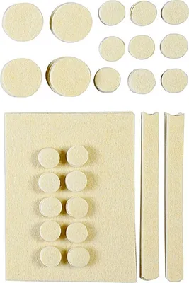 Produktbild von Easy Work Filtzgleitersatz, 80-teilig (Farbe zufällig, 1 Set)