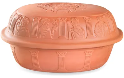 Produktbild von Römertopf Bräter MAXI 7 L Gänsebräter Naturton mit Deckel