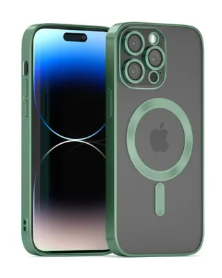 Obrázek produktu pro Kryt MagSafe s ochranou fotoaparátu kompatibilní se Samsung Galaxy S23 Green