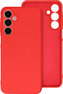 Produktbild von Avizar, Hülle für Samsung Galaxy A16 Halbsteif Soft-Touch Anti-Flecken, Rot