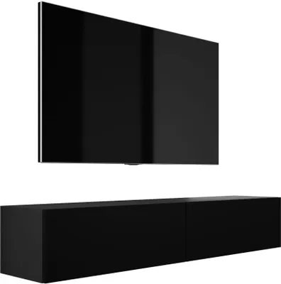 Produktbild von TV-Schrank - A: B: 170 cm, H: 34 cm, T: 32 cm, SCHWARZ MATT