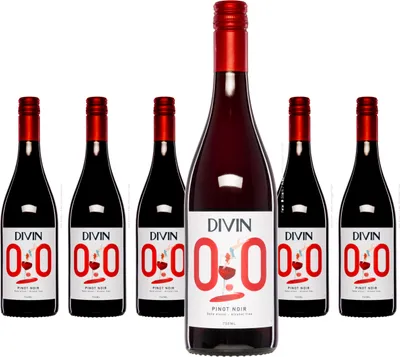 Produktbild von 6 x Divin NoLow Divin Pinot Noir 0.0%