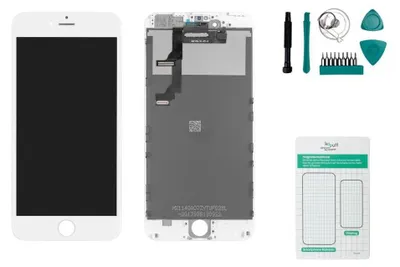 Produktbild von iPhone 6 Plus Display weiß - Set