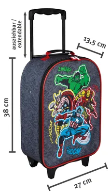 Productafbeelding van AVJA8124, Vozík, Zachte schaal, Meerdere kleuren, 2 wielen