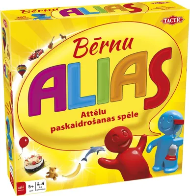 Produktbild von Taktik-Brettspiel Spēle Alias Bērnu Juniors, Latviešu Val.