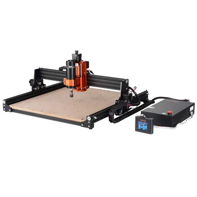 Zdjęcie produktu dla VEVOR CNC router, 300 W, grawerka 3-osiowa sterowanie GRBL, zestaw do grawerowania drewna, 400 x 400 x 60 mm zakres roboczy 1200 obr/min do drewna, akrylu, MDF, PVC