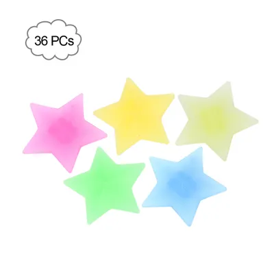 Produktbild von 36pcs Star Perlen Kinder Plastikrad Rad Spoke Perlenklammern Fahrrad Spokey Dekoration