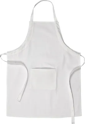 Immagine prodotto di Creativ Company grembiule in cotone con tasca bianco M-XL cm per bambini