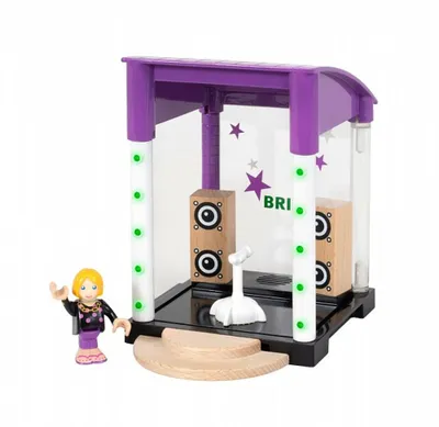 Produktbild von BRIO Village Bühne mit Licht und Sound