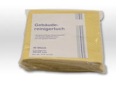 Produktbild von Axis Line Fenstertuch Lochtuch natur 38cm x 38cm 10er Pack