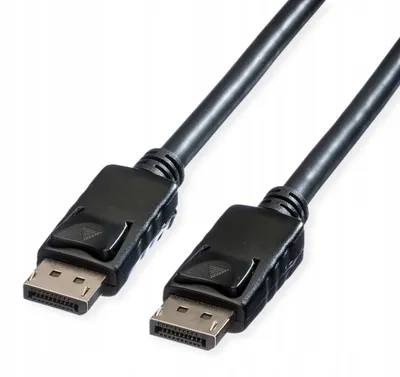 Produktbild von ROLINE DisplayPort Kabel 10m Schwarz DP auf DP M/M