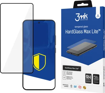 Produktbild von 3mk Display Gehärtetes Glas HardGlass Max Lite für Xiaomi 15 0,3mm 9H