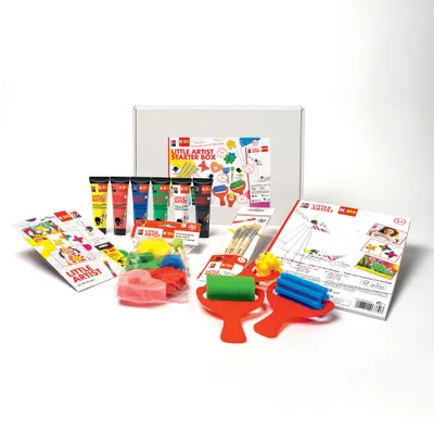 Productafbeelding van Marabu 305000000112 6 Marabu Little Artist Starter Box KiDS Bastelfarben-Set farbsortiert
