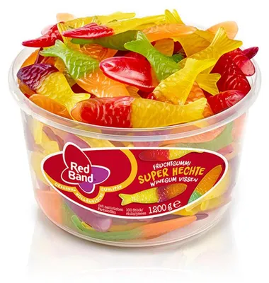 Obrázek produktu pro Red Band Super Štika s ovocnou příchutí 5 druhů 1200g