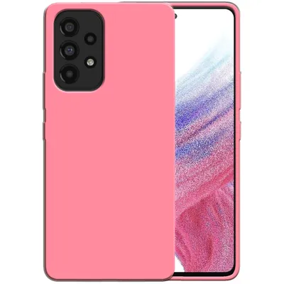 Obrázek produktu pro Smartphonica Silikonové pouzdro pro Samsung Galaxy A53 5G s měkkým vnitřkem - růžové