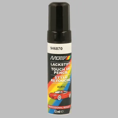 Produktbild von Motip Lack-Stift schwarz-matt 12ml 946870