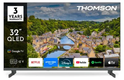 Obrázek produktu pro Thomson 32FQG3S15C, 81,3 cm (32"), 1920 x 1080 px, LED, Smart TV, Wi-Fi, Černá