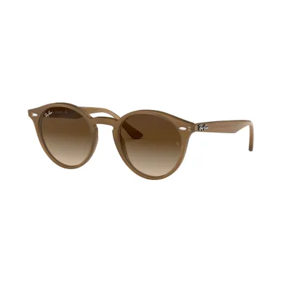 Produktbild von Ray-Ban RB2180, Erwachsener, Uni, Rund, Braun, Nicht-polarisierte Linse, Azetat